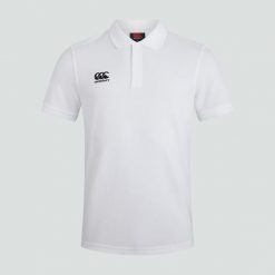 Polo Canterbury Waimak. Białe koszulki polo CANTERBURY, m, bez wzorów, bez kołnierzyka, bez ramiączek. Za 244.50 zł.