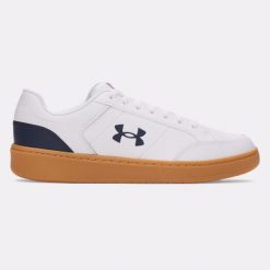Buty Under Armour Official. Białe buty do biegania Under Armour, bez wzorów, bez zapięcia, do biegania. Za 249.99 zł.