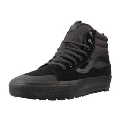 Buty VANS VN000DAQBKA1 SK8 HI WATERPROOF INSU Czarny. Czarne buty turystyczne Vans, bez wzorów, z syntetyku, bez zapięcia, na fitness i siłownię. Za 559.99 zł.
