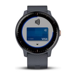 Zegarek sportowy GARMIN VivoActive 3 Music Granatowy. Niebieskie zegarki smartwatch GARMIN. Za 1,314.57 zł.