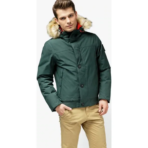 Timberland Kurtka Dv Scar Ridge Snorkel , zielony, rozmiar S. Zielone kurtki Timberland, na zimę, m, bez wzorów, z bawełny, bez kaptura. W wyprzedaży za 979.99 zł.