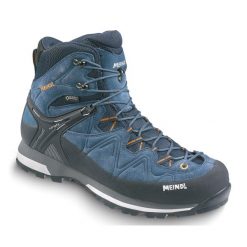 Buty turystyczne męskie Meindl Tonale GTX. Niebieskie buty trekkingowe MEINDL, bez wzorów, z gore-texu, bez zapięcia, trekkingowe, gore-tex. Za 1,253.00 zł.