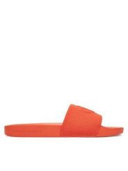 Calvin Klein Jeans Klapki Slide Hf Mono Cv YM0YM01282 Pomarańczowy. Brązowe klapki Calvin Klein Jeans, z jeansu. Za 179.99 zł.