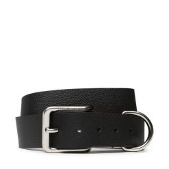 Pasek Męski Calvin Klein Jeans. Czarne paski Calvin Klein Jeans, bez wzorów, z jeansu. Za 159.99 zł.