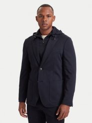 Tommy Hilfiger Marynarka MW0MW44737 Granatowy Regular Fit. Niebieskie garnitury Tommy Hilfiger, m, bez wzorów, z syntetyku. Za 1,499.00 zł.