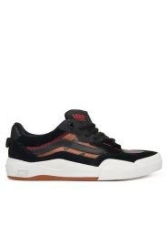 Vans Sneakersy Skate 2 Wayvee VN000D5DBFM1 Czarny. Czarne buty sportowe casual Vans, bez wzorów, ze skóry, bez zapięcia. Za 429.99 zł.