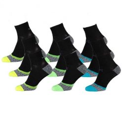 Skarpety do biegania Xtreme, 9 par, Multi czarny. Czarne skarpety XTREME SOCKSWEAR, bez wzorów. Za 190.99 zł.