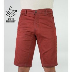 Pantalón Mountain Bike (MTB) Water Repellent Drop Scarlet. Czerwone szorty JEANSTRACK, l, bez wzorów, z bawełny. W wyprzedaży za 311.70 zł.