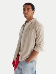 Quiksilver Koszula Smoke Trail EQYWT04652 Beżowy Regular Fit. Brązowe koszule Quiksilver, m, bez wzorów, z bawełny, bez kołnierzyka, bez ramiączek. Za 299.99 zł.