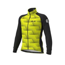 Kurtka rowerowa męska Alé Cycling Solid Sharp. Czarne kurtki ALÉ CYCLING, m, bez wzorów, bez kaptura. W wyprzedaży za 445.35 zł.