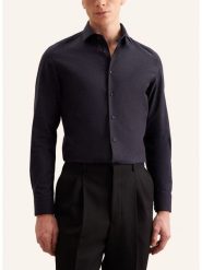 Seidensticker Koszula - Slim fit - w kolorze granatowym rozmiar: 40. Niebieskie koszule Seidensticker, bez wzorów, bez kołnierzyka, bez ramiączek. Za 129.95 zł.