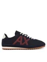 Armani Exchange Sneakersy XM003390 AF27477 MB774 Granatowy. Niebieskie buty sportowe casual Armani Exchange, bez wzorów, ze skóry, bez zapięcia. Za 679.99 zł.