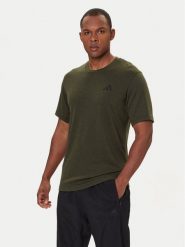 Adidas Koszulka techniczna Train Essentials Feelready Novelty JX2755 Zielony Regular Fit. Zielone t-shirty sportowe Adidas, bez wzorów, z syntetyku, bez ramiączek, na fitness i siłownię. Za 129.99 zł.