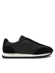 Calvin Klein Sneakersy Low Top Lace Up Mix HM0HM01667 Czarny. Czarne buty sportowe casual CALVIN KLEIN, bez wzorów, ze skóry, bez zapięcia. Za 529.99 zł.