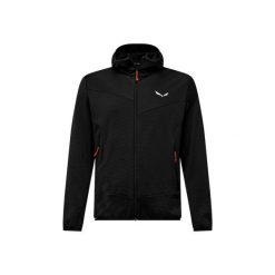 Bluza trekkingowa męska Puez Altavia PL HD. Czarne bluzy z kapturem Salewa, m, bez wzorów, z kapturem. Za 519.55 zł.