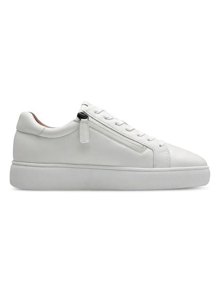 Tamaris Skórzane sneakersy w kolorze białym rozmiar: 42. Białe buty sportowe casual Tamaris, bez wzorów, bez zapięcia. Za 166.49 zł.