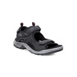 Buty do chodzenia męskie Ecco Offroad. Czarne buty turystyczne ecco, bez wzorów, z gumy, bez zapięcia, trekkingowe. Za 471.00 zł.