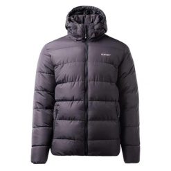 Męska Kurtka Solfin. Czarne kurtki Hi-tec, m, bez wzorów, z materiału, z kapturem. Za 338.99 zł.