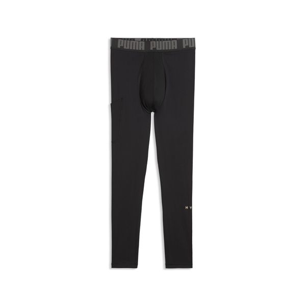 Męskie legginsy termoaktywne PUMA x HYROX DRYELITE PUMA. Czarne bielizna termoaktywna Puma, m, bez wzorów, z materiału, bez ramiączek, na fitness i siłownię. Za 199.00 zł.