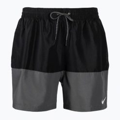 Szorty kąpielowe męskie Nike Split 5" Volley. Żółte kąpielówki Nike, l, bez wzorów. Za 159.99 zł.