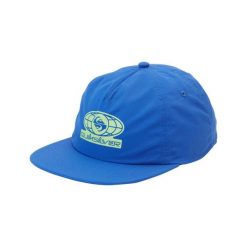 Czapka Snapback dla Mężczyzn STYLE PLYE Niebieski. Niebieskie czapki z daszkiem Quiksilver, bez wzorów, z materiału. Za 139.00 zł.