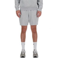 Szorty 7 French Terry Rozmiar XL Szary - MS41520AG. Szare szorty New Balance, xl, bez wzorów, z materiału, sportowe. Za 184.85 zł.