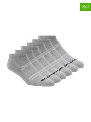 Skechers Skarpety (12 par) w kolorze szarym rozmiar: 36-39,5. Szare skarpety Skechers, bez wzorów, ze splotem. Za 60.88 zł.