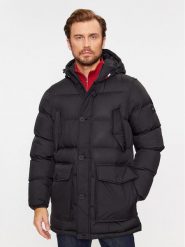 Tommy Hilfiger Kurtka zimowa Essential Rockie MW0MW33961 Czarny Regular Fit. Czarne kurtki Tommy Hilfiger, na zimę, l, bez wzorów, z syntetyku, bez kaptura. Za 1,259.00 zł.