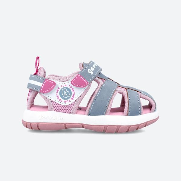 Sandały GARVALIN 242815G Niebieski. Czerwone sandały GARVALIN, z syntetyku, bez zapięcia. Za 151.07 zł.