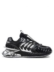 Plein Sport Sneakersy FACS USC0434 STE003N Czarny. Czarne buty sportowe casual Plein Sport, bez wzorów, ze skóry, bez zapięcia. Za 1,128.00 zł.