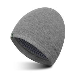 Termiczna czapka do biegania Fitness Siroko Gamma Melange Gray. Szare czapki zimowe SIROKO, bez wzorów, z tkaniny. Za 148.00 zł.