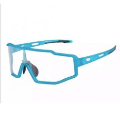Okulary rowerowe / sportowe fotochrom ROCKBROS UV400 (SP225BL) niebieskie. Niebieskie okulary przeciwsłoneczne ROCKBROS. Za 99.00 zł.