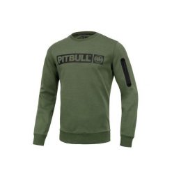 Bluza męska Pitbull Beyer. Zielone bluzy PITBULL, m, bez wzorów, bez kaptura. Za 239.00 zł.