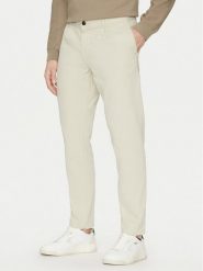 BOSS Chinosy 50529308 Beżowy Relaxed Fit. Brązowe eleganckie spodnie Boss, m, z bawełny. Za 319.99 zł.