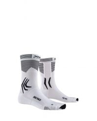 Skarpety rowerowe X-SOCKS BIKE RACE 4.0. Białe skarpety X-Socks, bez wzorów, z materiału. Za 55.00 zł.