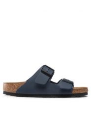 Birkenstock Klapki Arizona 0051751 Granatowy. Niebieskie klapki Birkenstock, ze skóry. Za 309.99 zł.