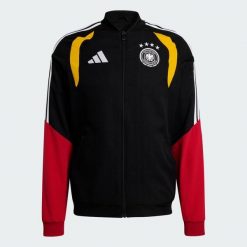 Bluza reprezentacyjna Niemcy 26 Tiro. Czarne bluzy bez kaptura Adidas, l, bez wzorów, z materiału, bez kaptura. Za 369.00 zł.