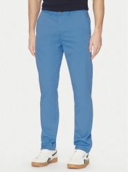 Napapijri Chinosy M-Puyo NP0A4H98 Niebieski Slim Fit. Niebieskie eleganckie spodnie Napapijri, m, z bawełny. Za 279.99 zł.