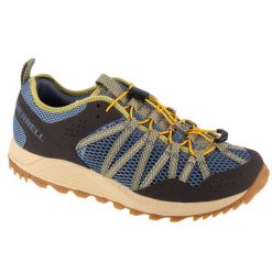 Buty trekkingowe męskie, Wildwood Aerosport. Szare buty trekkingowe Merrell, bez wzorów, z gumy, bez zapięcia, trekkingowe. Za 359.99 zł.