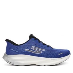 Buty do biegania Skechers. Niebieskie buty do biegania Skechers, bez wzorów, bez zapięcia, do biegania. Za 649.99 zł.