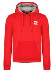 Canadian Peak Bluza "Fondeak" w kolorze czerwonym rozmiar: XXL. Czerwone bluzy Canadian Peak, xxl, bez wzorów, z kapturem. Za 79.03 zł.