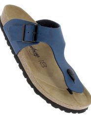 Sunbay Japonki "Camelia" w kolorze niebieskim rozmiar: 44. Niebieskie japonki Sunbay, bez wzorów. Za 154.95 zł.