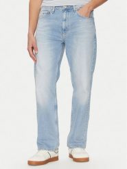 Tommy Jeans Jeansy Otis DM0DM21008 Niebieski Straight Fit. Niebieskie jeansy Tommy Jeans, m. Za 369.99 zł.