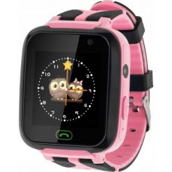 Smartwatch Kruger&Matz SmartKid różowy. Czerwone zegarki smartwatch Kruger&Matz, bez wzorów. Za 158.64 zł.