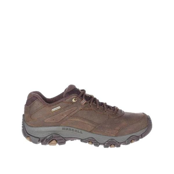 Buty trekkingowe Merrell Moab Adventure III Marron. Brązowe buty turystyczne Merrell, bez wzorów, z materiału, bez zapięcia, trekkingowe. Za 653.65 zł.