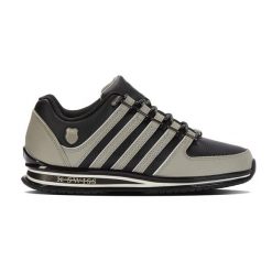 Sneakersy męskie K-Swiss Rinzler skórzane beżowe sportowe (01235-079-M). Brązowe buty sportowe casual K-SWISS, bez wzorów, bez zapięcia. Za 459.00 zł.