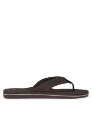 Quiksilver Japonki MOLOKAI LAYBACK TEXTURED AQYL101266 CVJ1 Brązowy. Brązowe japonki Quiksilver, bez wzorów, z syntetyku. Za 119.99 zł.