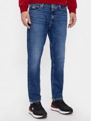 Tommy Jeans Jeansy DM0DM18174 Granatowy Tapered Fit. Niebieskie jeansy Tommy Jeans, m. Za 569.99 zł.