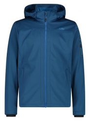 Cmp Kurtka softshellowa w kolorze niebieskim rozmiar: 52. Niebieskie kurtki outdoor i hardshell CMP, bez wzorów, z materiału, bez kaptura. Za 162.11 zł.