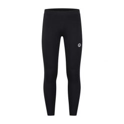 Legginsy do biegania męskie Rogelli Essential. Czarne legginsy długie sportowe Rogelli, m, bez wzorów, z materiału, do biegania. Za 210.00 zł.
